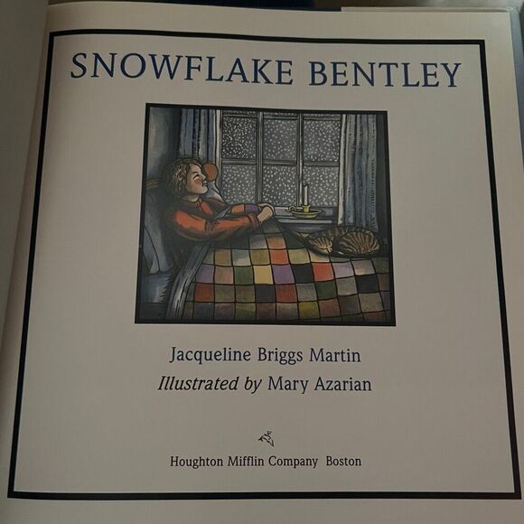 Snowflake Bentley, Caldecott Medal Book,  Jacqueline Briggs Martin - Picture 6 of 16